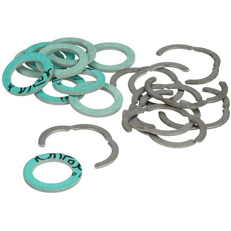 Anello Tortora Saldato - 316 (Grado Marittimo A4) Anelli In Acciaio Inox - 20 Mm Di Diametro Interno - X2 - Foto 4