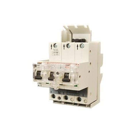 Interruttore magnetotermico 50A 4 poli AEG 6 KA