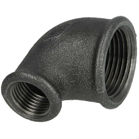 1/2" BSP Ferro Malleabile Nero Flangia Pavimento Tubo In Ferro - Foto 4