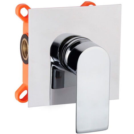 Miscelatore Doccia 12 Mm Per Camper Con Tubi In Acciaio Inox Da 800 Mm - Rubinetti Acqua Calda/Fredda Con Controllo Temperatura - 6