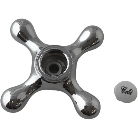 MANIGLIA A ROSETTA COTTALI - GEMMA PORCELLANA OTTONE LUCIDO QUADRO 8 Mm - Foto 10