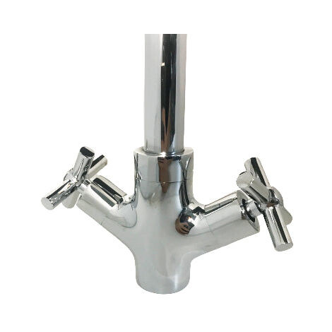 Rubinetto Per Bagno O Cucina Maniglie A Croce, Moderno - Foto 5