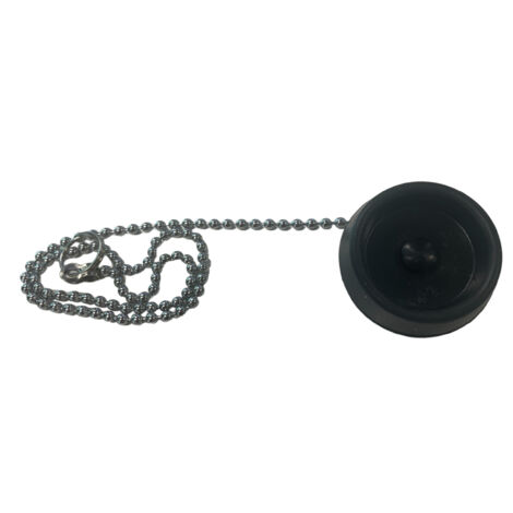 Set 2 Tappi Lavandino Con Catenella - Diametro 5 Cm Per Lavello - Foto 4