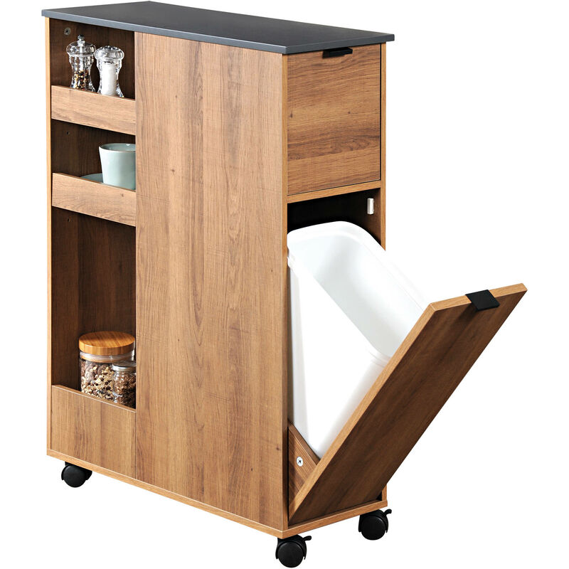 Trinity Chariot de cuisine en bambou d'Ecostorage - Chrome | Home Depot Canada Trinity Chariot de cuisine en bambou d'Ecostorage - Chrome | Home Depot Canada