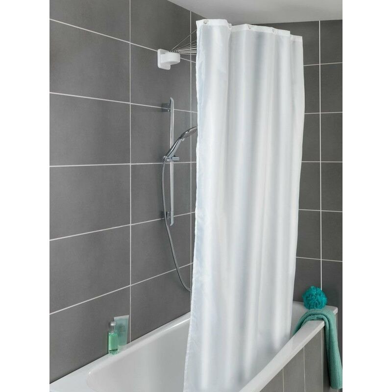 12 Crochets Pour Rideau De Douche En Métal Noir - Design Pyramidal Moderne