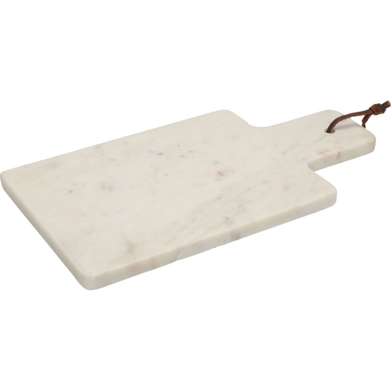 Planche à Découper En Marbre De Carrare - 30x20cm - Pour Fromage, Sushi, Présentation