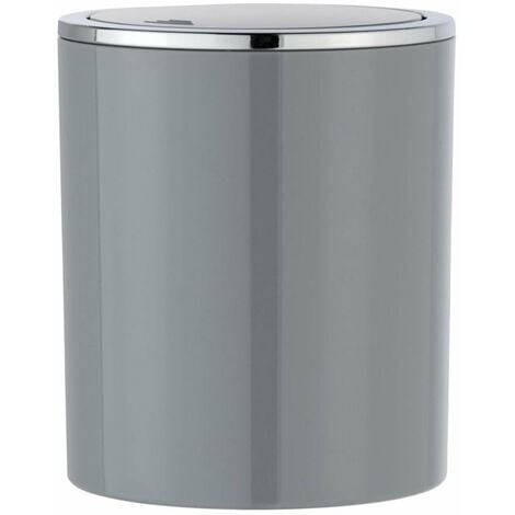 Panier de salle de bain SWING 2l, couleur gris, WENKO