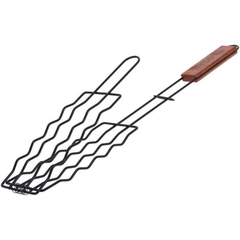 Grille de barbecue, grille longitudinale avec poignée (1/5)