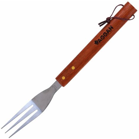 Fourchette Barbecue Enders Premium - Acier Inoxydable Noir | Manche Confort Anti-Dérapant