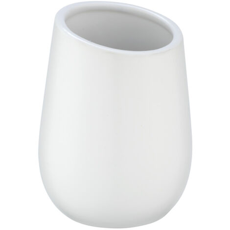 Mug brosse à dents BADI, blanc, WENKO (1/5)