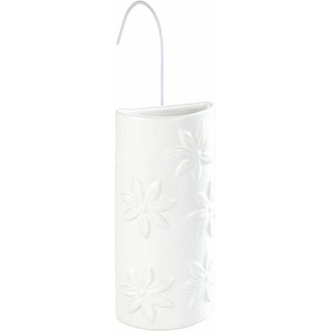 Humidificateur d'air pour radiateur, céramique, blanc en fleurs, WENKO