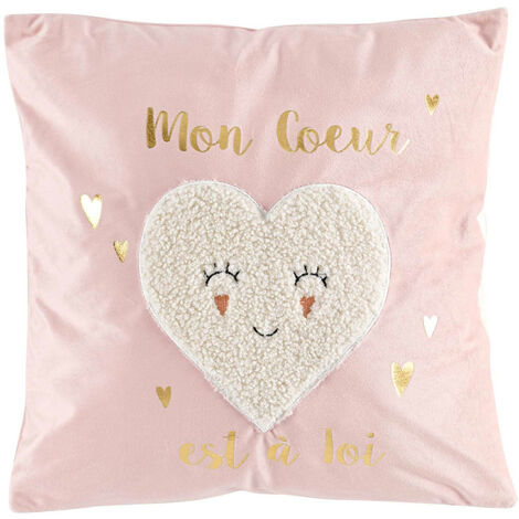 Housse de coussin 'coeur aux baies' (kit)