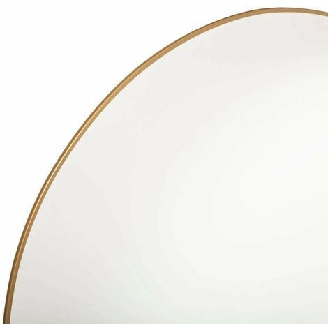 Miroir rond doré ALICE, Ø 76 cm