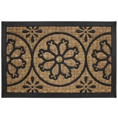 paillasson rectangle 40 x 60 cm coco+caoutchouc lenaic (1/3)