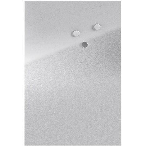 Zeller - Present ES 18/0- Pizarra magnética de acero inoxidable (40 x 60 cm)