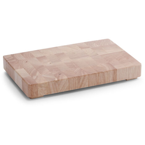 Lot De 6 Planches À Découper Rectangulaires En Bois Brut Avec Poignée