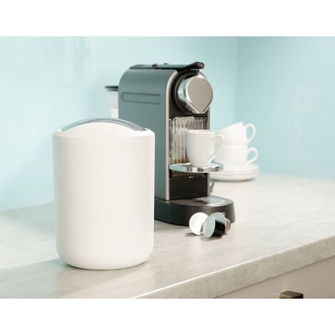 Poubelle BRASIL WHITE, blanc - 2 l, WENKO