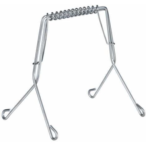 Pinces à viande de cuisine, boucles, 10 pièces, acier inoxydable, WENKO (1/5)