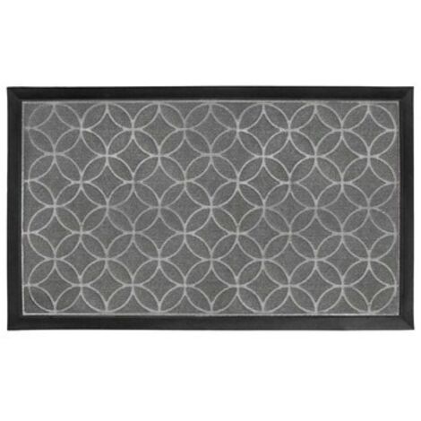 Paillasson en caoutchouc FEUILLES, 45 x 75 cm (1/3)