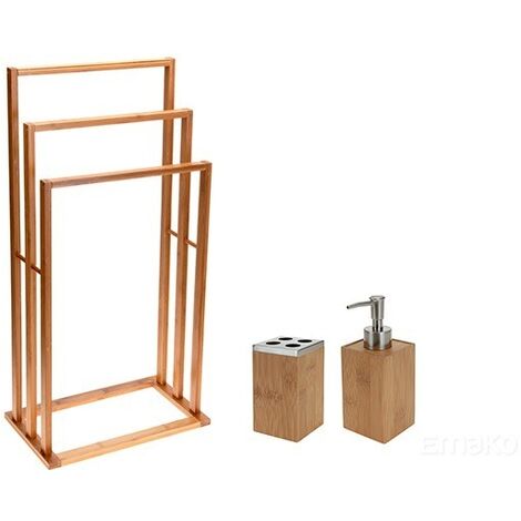 Distributeur de savon avec pompe BAMBUS (1/4)
