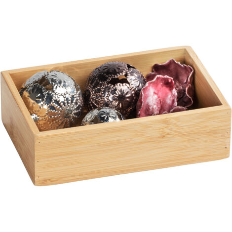 TERRA Organisateur de salle de bain, taille S, bambou, WENKO (1/6)