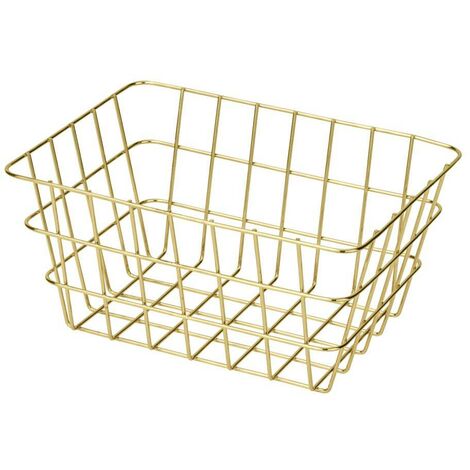 Panier salle de bain VIANA noir mat, Wenko