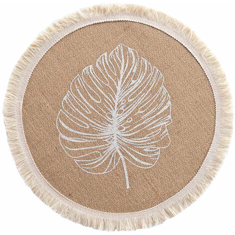 Tapis en jute MOGADOR, Ø 38 cm (1/3)