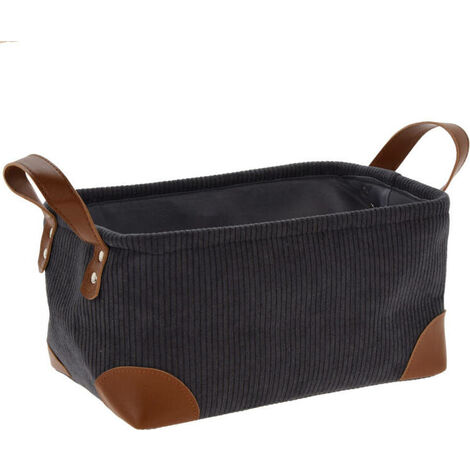 45L Panier À Linge Cocotier Tropical Blanc Pliable Rond Pour Chambre Salle De Bain, 36X45 Cm