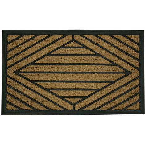 Essuie-glace rectangulaire en fibre de coco LOZYS, 45 x 75 cm (1/4)