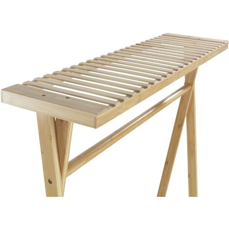 Wenko - Étagère murale en bambou 40x9x5 cm - Résistante à l'eau Wenko - Étagère murale en bambou 40x9x5 cm - Résistante à l'eau