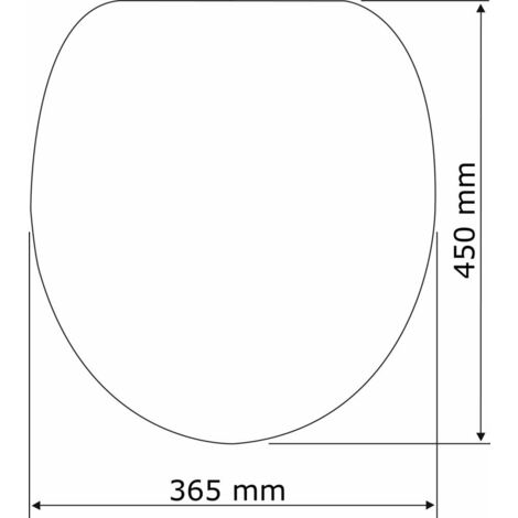 Lunette WC, Abattant WC avec Frein De Chute, Abattant WC Clipsable,  Libération Rapide Et Facile À Installer, Design Ovale, Thermoplastique,  Blanc,01B