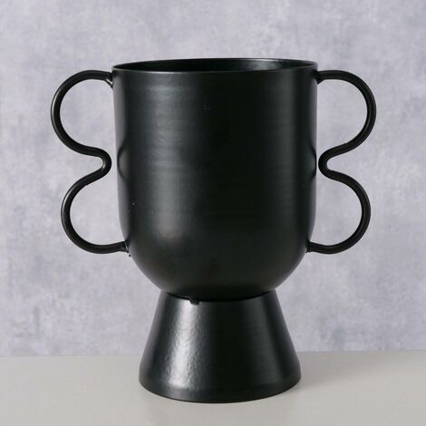HowHomely Support à fleurs en métal blanc de 100 cm de haut - Support pour plantes solide et robuste en métal - Support de décoration pour salon, chambre ou bureau HowHomely Support à fleurs en métal blanc de 100 cm de haut - Support pour plantes solide et robuste en métal - Support de décoration pour salon, chambre ou bureau