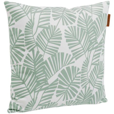 Hesperide – Coussin extérieur 40 x 40 cm – Traitement hydrofuge – Housse amovible et lavable – Rembourrage polyester 300g