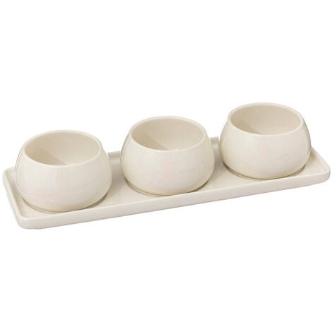 Ensemble De Frites Et De Trempettes Colorées En Forme De Sapin De Noël, Assiette à Goûter En Céramique De 30,5 Cm Avec Plateau En Bambou, Plateau Amovible En Porcelaine Pour Apéritif, Dessert