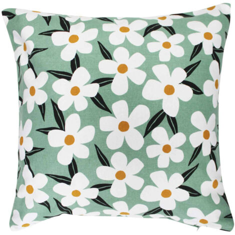 Housse de coussin en coton avec impression décorative DARCY, 40 x 40 cm (1/4)
