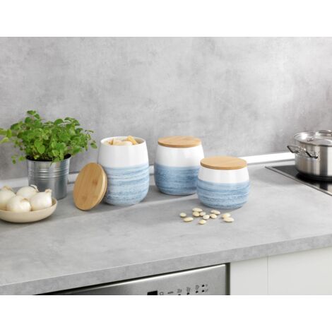 Récipient De Conservation Alimentaire Rockible - Bocal Hermétique Transparent Avec Couvercle - Capacité 17.5 L - En PP - Pour Farine, Sucre, Pâtes, Café