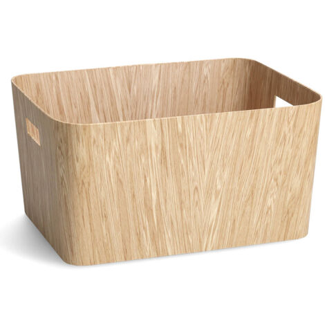 Boîte en carton solide WOOD, 39,5 x 30,5 x 20 cm (1/3)