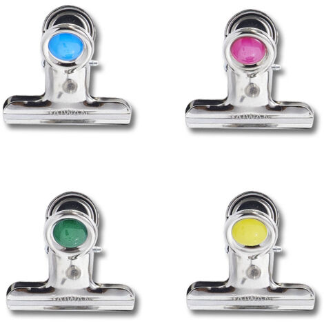 Kitchen Gadgets OXO Good Grips - Lot De 8 Mini Pinces Magnétiques Colorées - Pour Photos, Notes Et Organisation Magnetic Clips Kitchen Gadgets OXO Good Grips - Lot De 8 Mini Pinces Magnétiques Colorées - Pour Photos, Notes Et Organisation Magnetic Clips