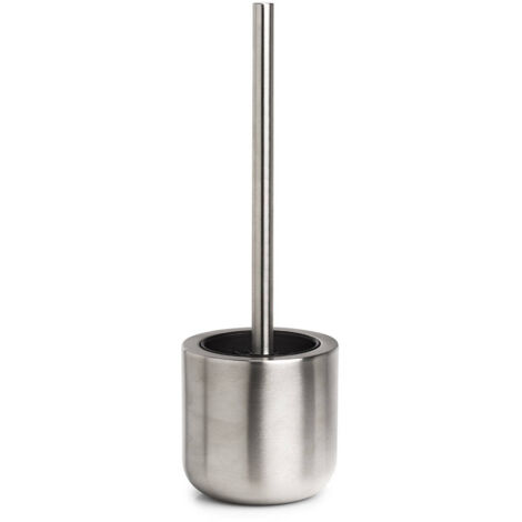 Brosse de toilette avec conteneur en acier inoxydable, Ø 11,2 cm