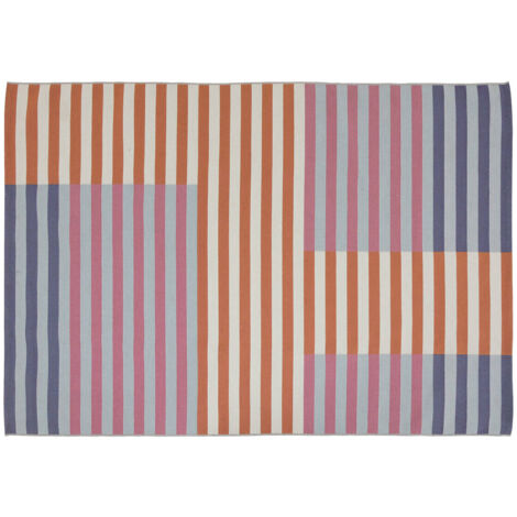 Atmosphera – Tapis d'extérieur 230x160 cm – Motif aztèque coloré – Polyester résistant aux intempéries – Facile à nettoyer et à entretenir (1/4)