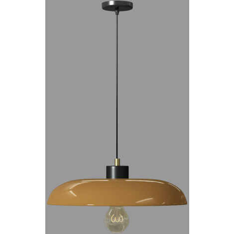 Suspension JODY abat-jour en verre, Ø 35 cm