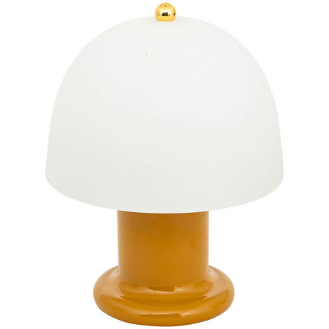 Lampe à poser LED Rick jaune H21cm - Atmosphera créateur d'intérieur (1/5)