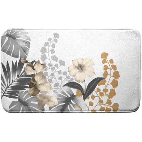 Tapis de Bain Kelly Blanc 45x75 cm (1/4)