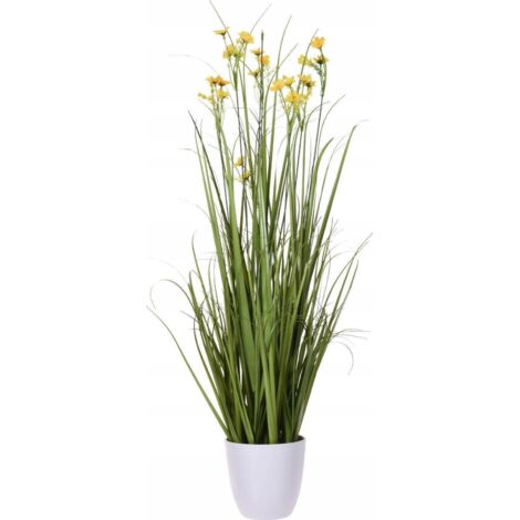 Plante artificielle en pot Fleurs des champs, 95 cm (1/2)
