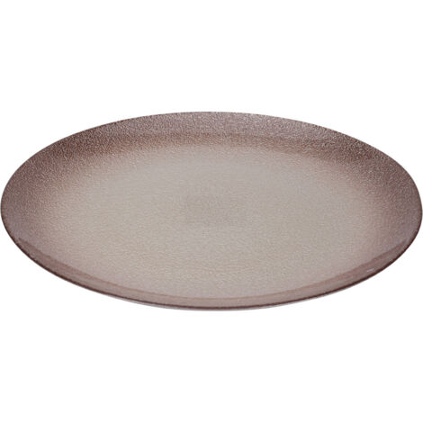 4 Assiettes décoration en cuivre Diamètre 31 et 32 cm