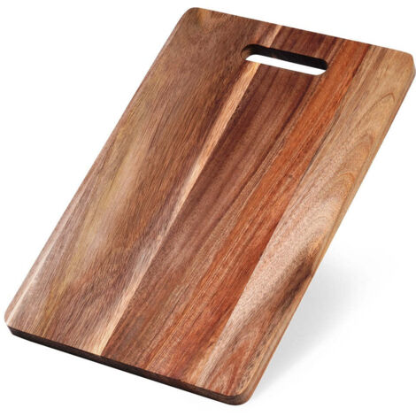 Planche à découper en bois WOOD, 40 x 25 x 1 cm (1/5)