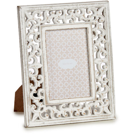 Cadre photo en bois décoré LIRA, 19,6 x 11,5 x 24,5 cm (1/2)
