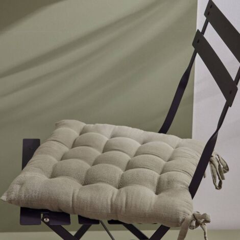 Coussin De Chaise Déhoussable Pour Jardin Ou Intérieur - Forme U, Résistant à L'eau Et Au Soleil, En Polyester Doux