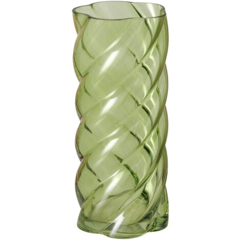 Vase en verre brillant CURVO, 30 cm (1/3)