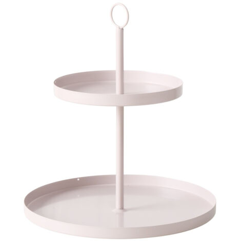 Étagère en métal SAMINA, beige, hauteur 34 cm (1/4)